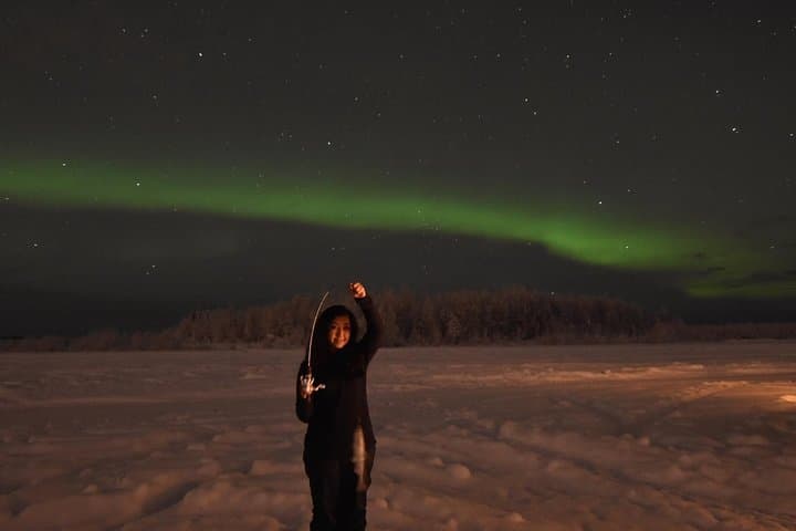Aurora Borealis Viewing and Ice Fishing Adventure
