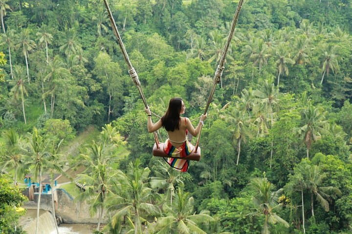 Ubud Private Tours with Jungle Swing Experience – all inclusive