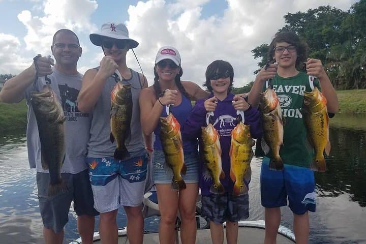 Peacock Bass Fishing Trip near West Palm Beach