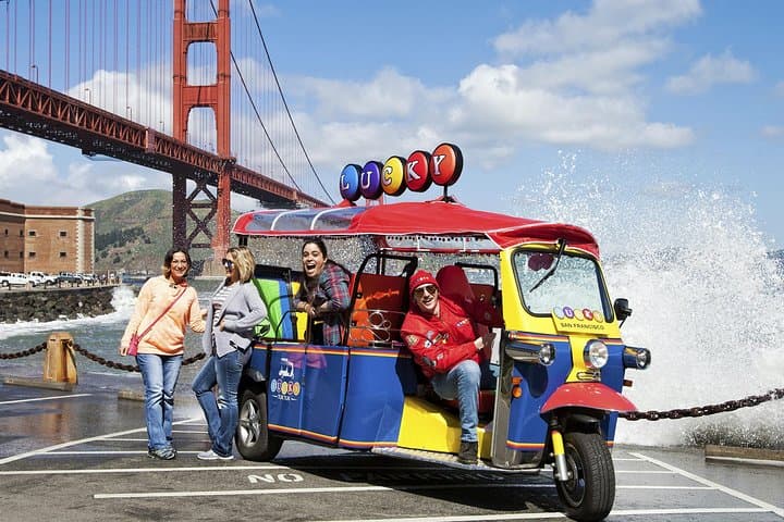 Private San Francisco 2.5 Hr Custom Tour – Lucky Tuk Tuk (max 6)