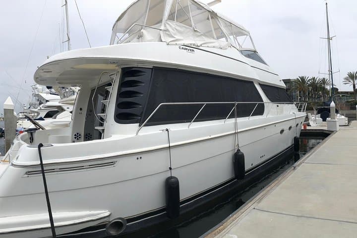 Yacht rental charter in Marina del Rey – 60′ CARVER