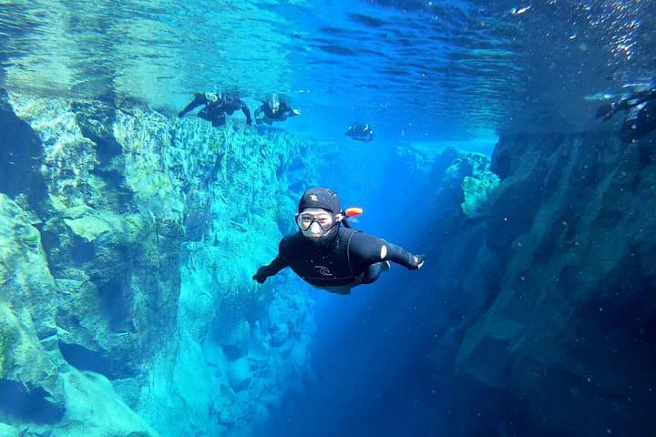 Silfra Wetsuit Snorkeling Tour with Underwater Photos – From Reykjavik