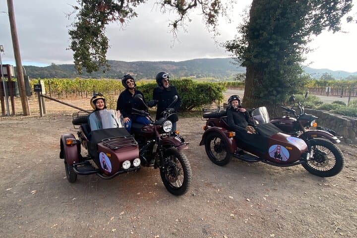 Sonoma Valley Sidecar Wine tours