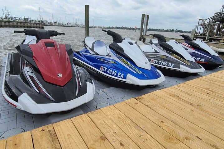 1-hour Single Jet Ski Rental in Seabrook – up to 2 passengers