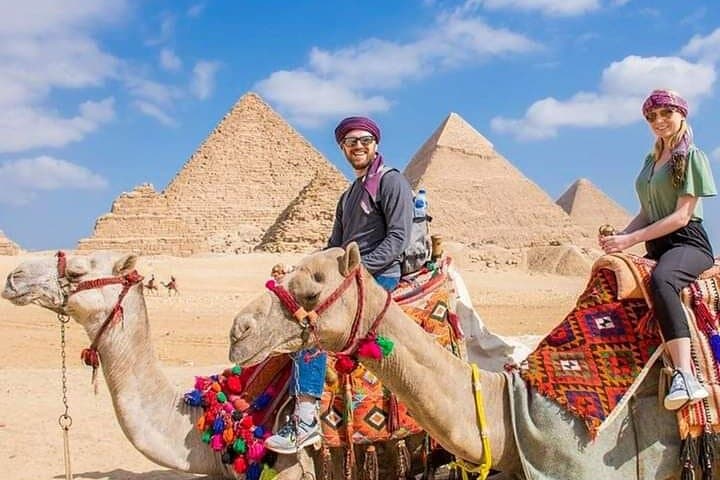 All-in 1 Giza Pyramids, inside Pyramid, sphinx ,camel Ride,lunch