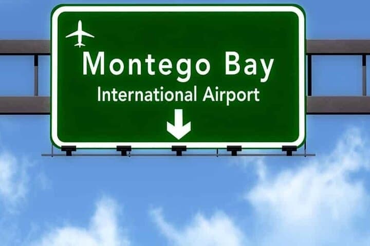 Private Sangsters Int. Airport Pickup to Montego Bay Resorts