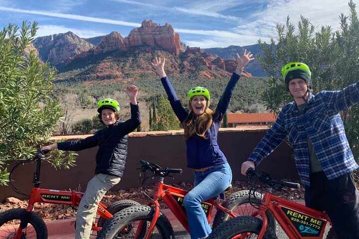 “Best Way to See Sedona” selfguided ebike Chapel,Cathedral, Bell