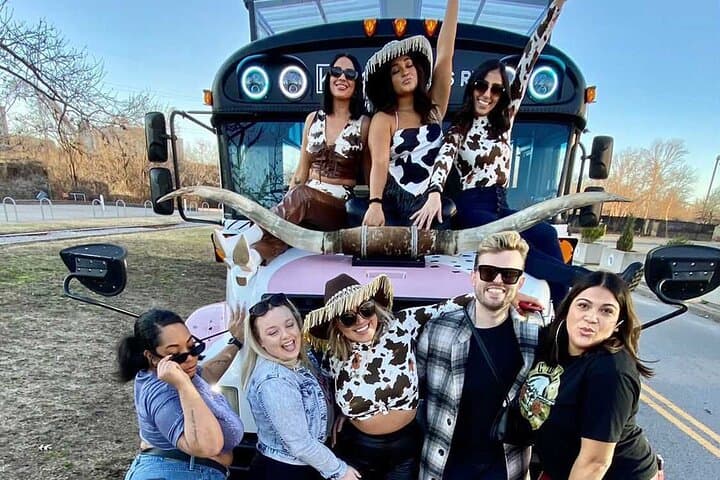 Nashville’s Wildest Honky Tonk on Wheels Private Party Bus