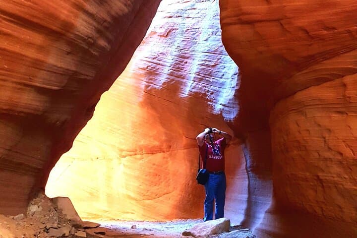 Experience a Secret Slot Canyon in Southern Utah!