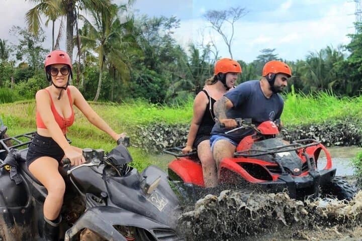 Bali Quad Bike Adventure – Monkey Forest- and Waterfall