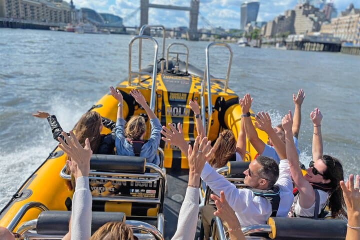 PRIVATE HIRE SPEEDBOAT ‘TOWER RIB BLAST’ – 20 minutes from Tower Millennium Pier