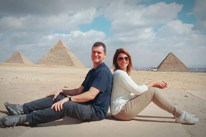 Giza Pyramids, the Grand Egyptian museum ” GEM “