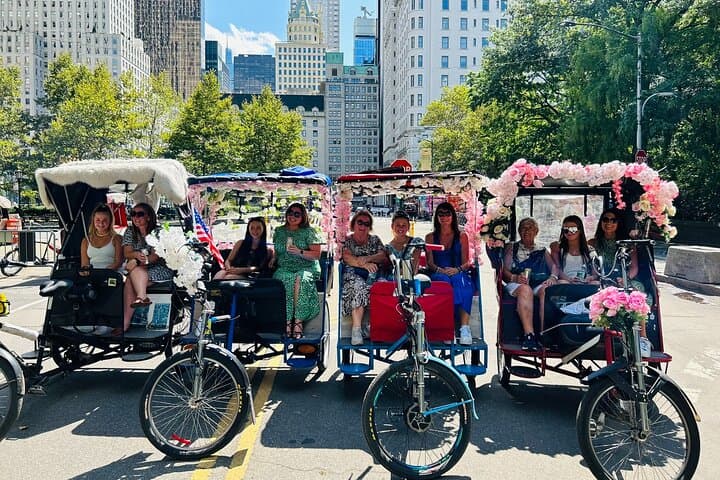 NYC Central Park guided Pedicab Tour – 2 hours