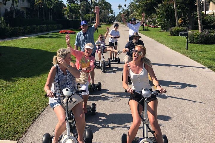 Guided Electric Trike Tour – Downtown Naples Florida