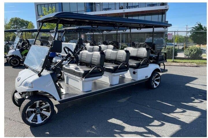 Midtown New York Sightseeing Tour in a Luxury Golf Cart LSV