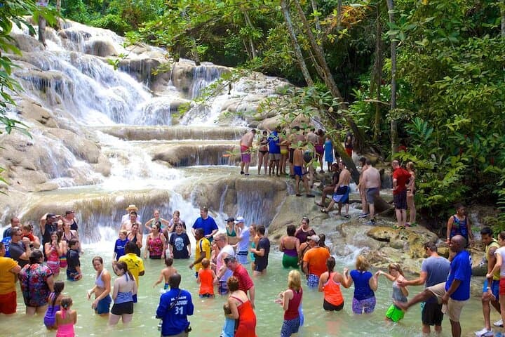 Dunn’s River and Blue Hole with lunch combo from Montego Bay