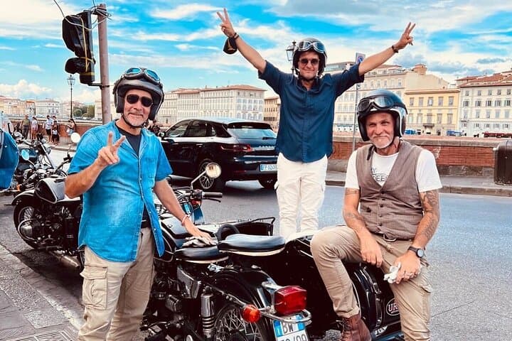 Vintage Sidecar Motorcycle Tour of Florence – The Highlights of the City