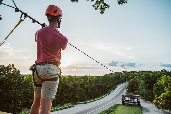 Bransons Best Zipline – Great Woodsman Canopy Tour