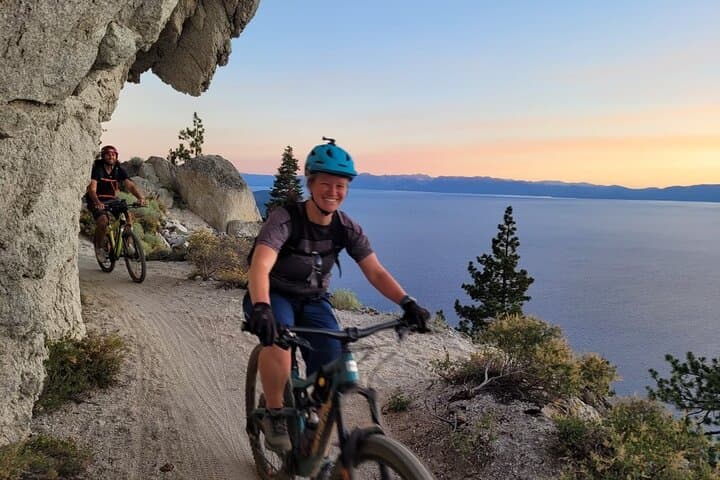 Guided Scenic Bike Experience above Lake Tahoe’s East Shore