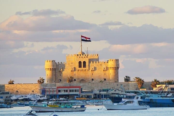 10 hours private tour excursion Alexanderia from Cairo