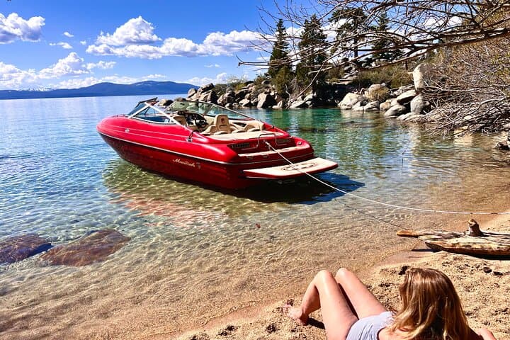Private Boat Charter on Lake Tahoe with Captain half Day