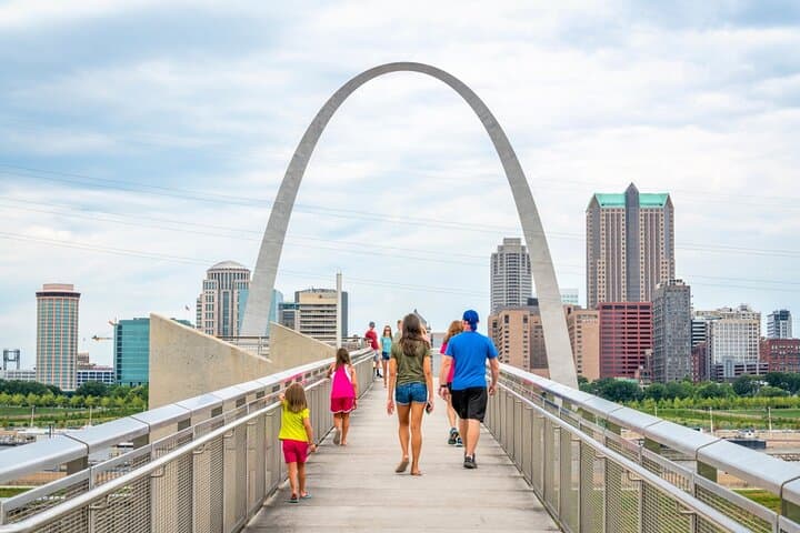 St Louis Arch Small Group Tour and Arch Entrance Ticket