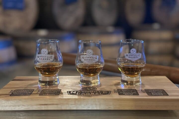 Nashville Barrel Co “Flight from the Barrel” Whiskey Tasting