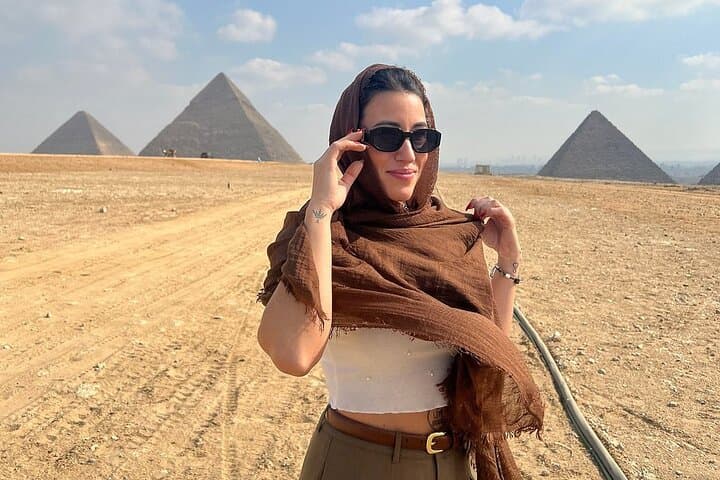 Pyramids Sphinx Grand Egyptian Museum & Bazaar Or Nile Felucca