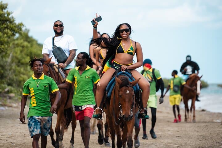 Dunn’s River Falls & Horseback Riding Adventure from ocho rios