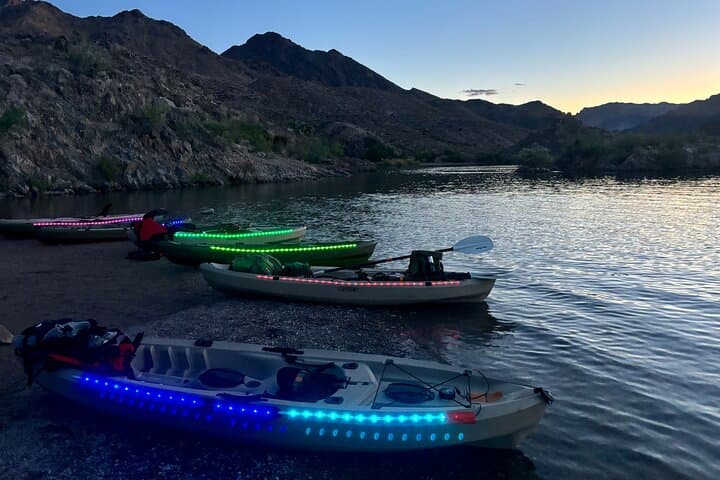 Emerald Cave Sunset LED Glow Kayak Tour, Wildlife & Photos