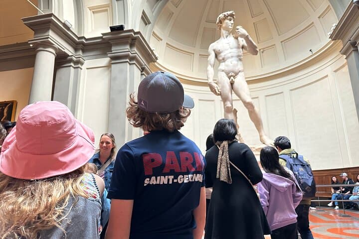 Kid-Friendly Florence Accademia Tour w Michelangelo’s David & City Wonders