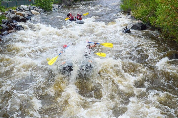 Clear Creek Advanced/Intermediate Rafting Trip with Lunch