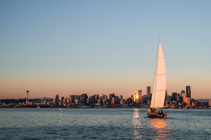 Seattle’s Original Sunset Sail (Est. 1984) – 70ft Boat – BYOB