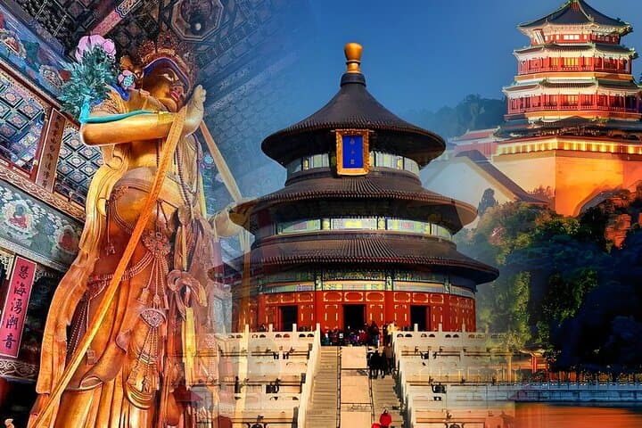 Temple Heaven, Lama Temple, Summer Palace & Peking Duck Bus Tour