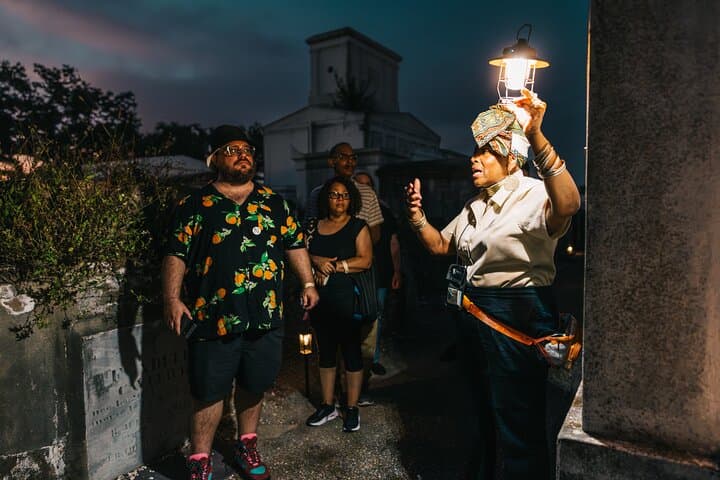After-Dark Historical Night Tour of St. Louis Cemetery No. 1