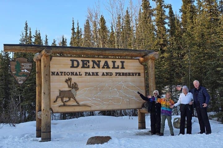 Denali National Park Plus Aurora Chase Tour