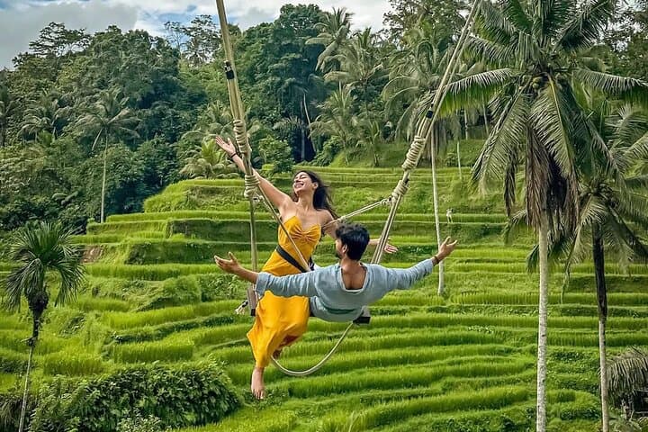 Ubud Monkey Forest – Rice Terrace – Jungle Swing – Water Temple