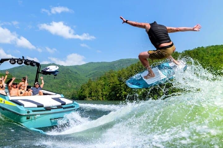 Wakesurf Boat on Lake Austin – BYOB Captained (up to 12 guests)