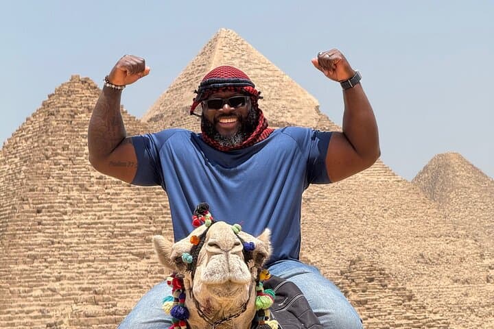 Luxury Half Day Tour to Giza Pyramids & sphinx &Camel ride