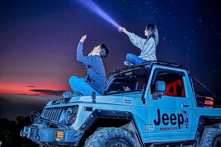 Private Mt. Batur Sunrise Jeep & Black Lava Adventure & Breakfast