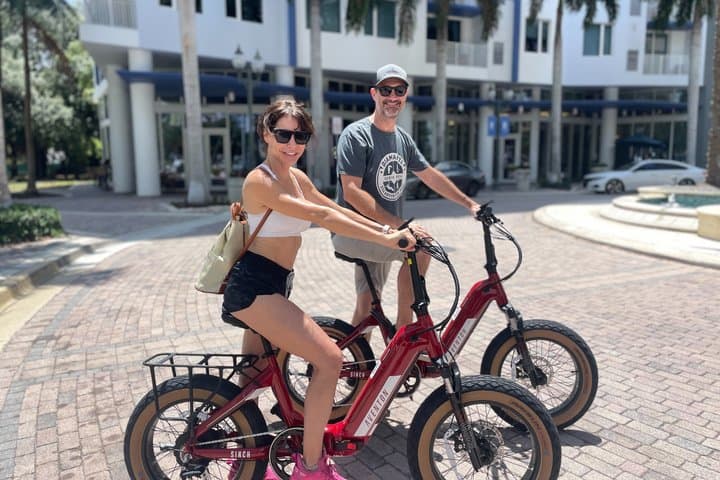 Private Tour of Fort Lauderdale on electric bikes for 2: $300
