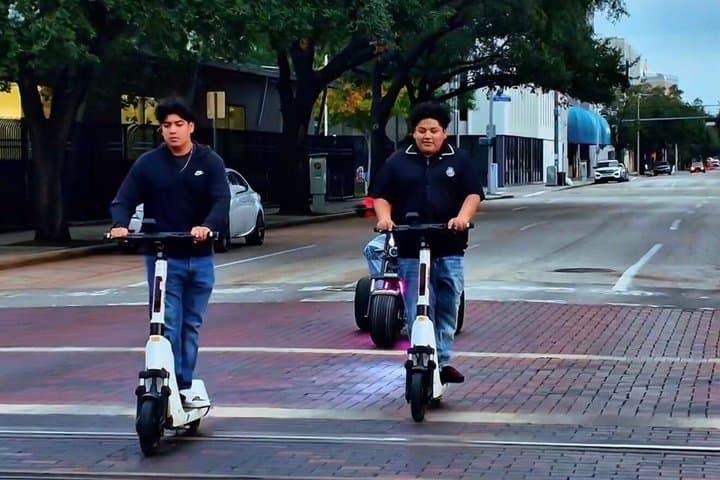 Kick Scooter Self Guided Downtown Houston Mural Tour