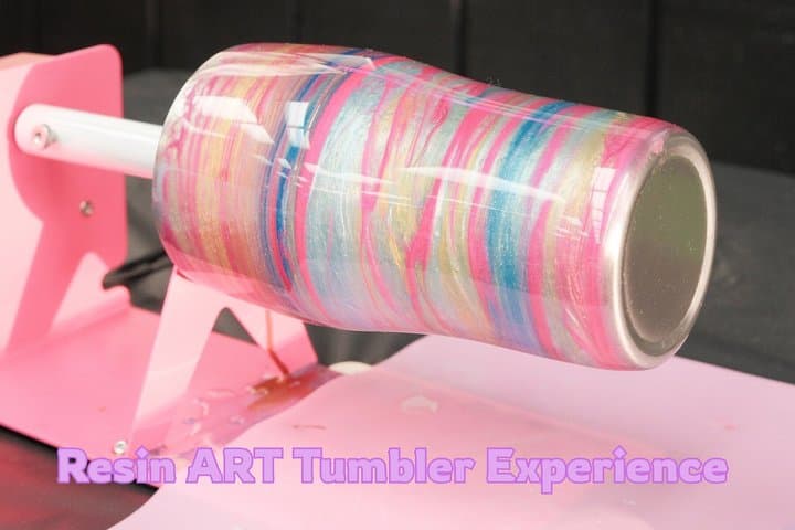 Make your unique Tumbler Resin Art Experience