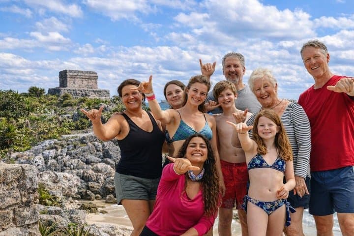 Private Tulum Ruins with Reef Snorkel, Cenote & Mayan Ceremony