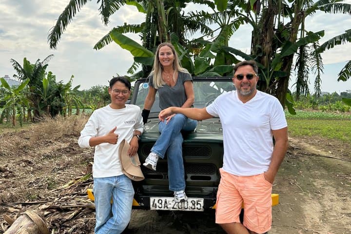 Hanoi Vintage Military Jeep Tour – Most Popular Experience