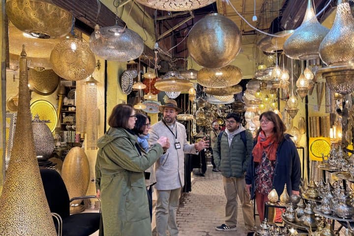Half-day tour in Marrakech: Bahia Palace, Medina, and Medersa