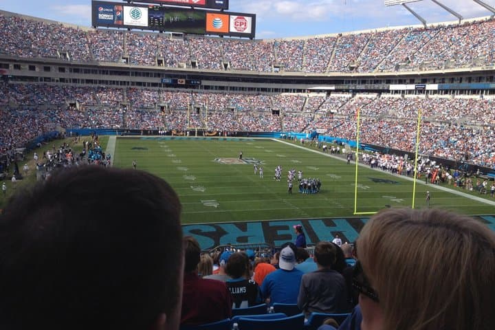 Carolina Panthers Football Game at Bank of America Stadium
