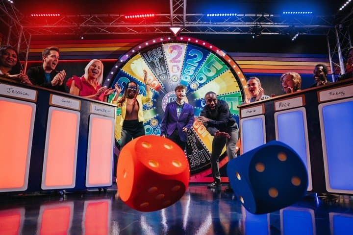 Great Big Game Show Pigeon Forge Immersive Experience and Set
