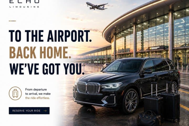 Chicago Airport Transfer to O’Hare & Midway Airport – Luxury SUV